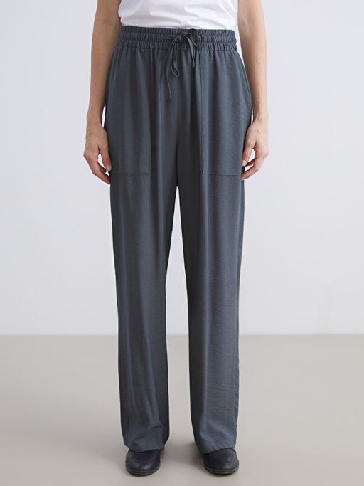 Beli Lastikli Havu? Kesim Kad?n Pantolon