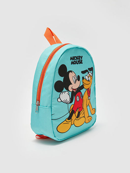 Mickey Mouse Bask?l? Erkek Bebek S?rt ?antas? - Waikiki фото 2