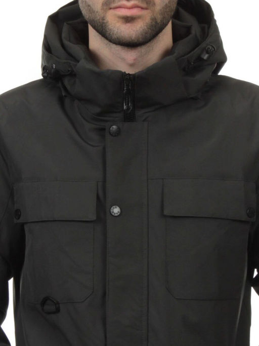 2185 DK.GREEN Куртка мужская зимняя облегченная (130 гр. холлофайбер)