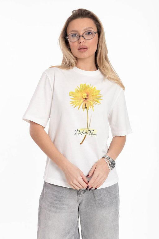 Футболка М326048Пм молочный