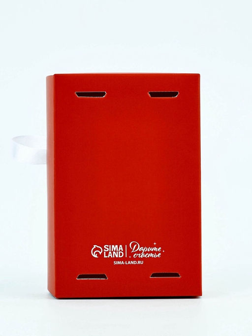 Цена за 5 шт. Коробка под бижутерию «Красная», 12×8.5×3 см