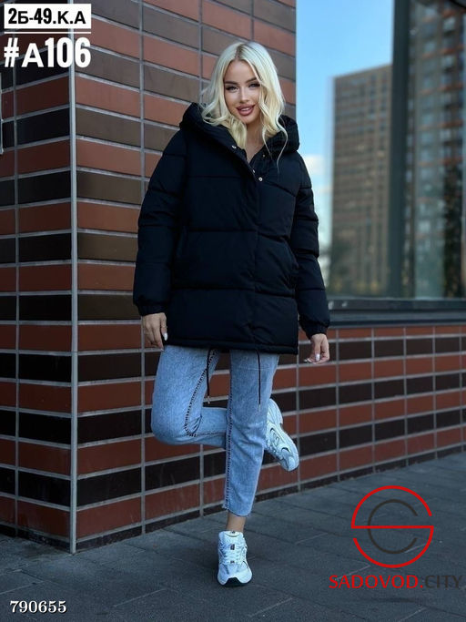 Женская повседневная зимняя куртка