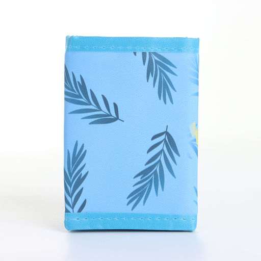 Кошелёк детский на липучке «Выбражулька», голубой