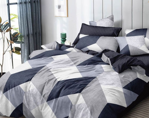 Постельное белье поплин эксклюзив на молнии - Лоуренс Семейный (нав.70х70)