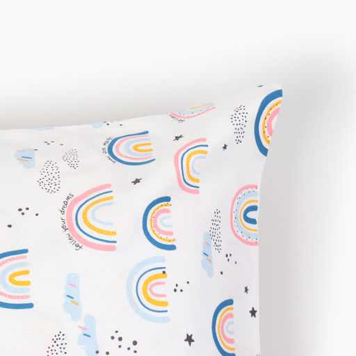Наволочка LoveLife Радуга 50*70 см, сатин, 100% хлопок  фото 2