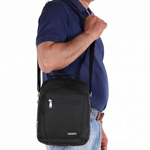 Сумка 9128TP black Top Power