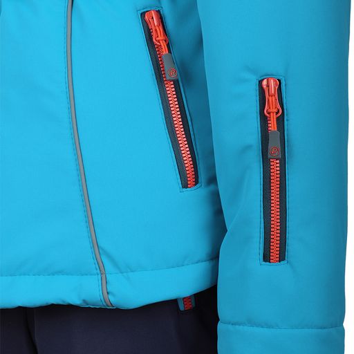 RODOS Утеплённый костюм для девочки зима М-215 Бирюза/Синий