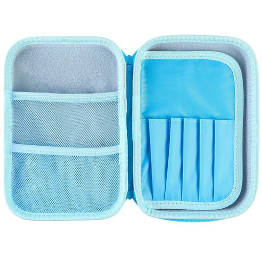 Пенал каркасный 2 секции, с эффектом 3D, 150×220×40 мм, Человек-паук