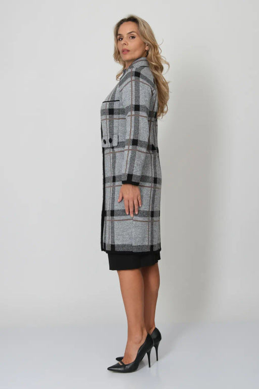 ЗЛАТА Кардиган В 1772/серый