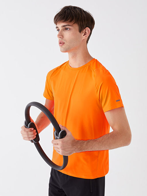 Bisiklet Yaka K?sa Kollu Erkek Spor Ti??rt