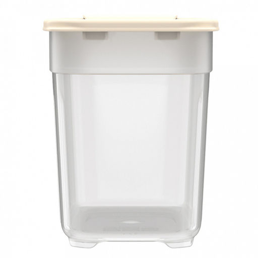 Контейнер для сыпучих продуктов 1л, 17х8,5х10,5см, полипропилен, слоновая кость (Россия) - Домашняя мода фото 6