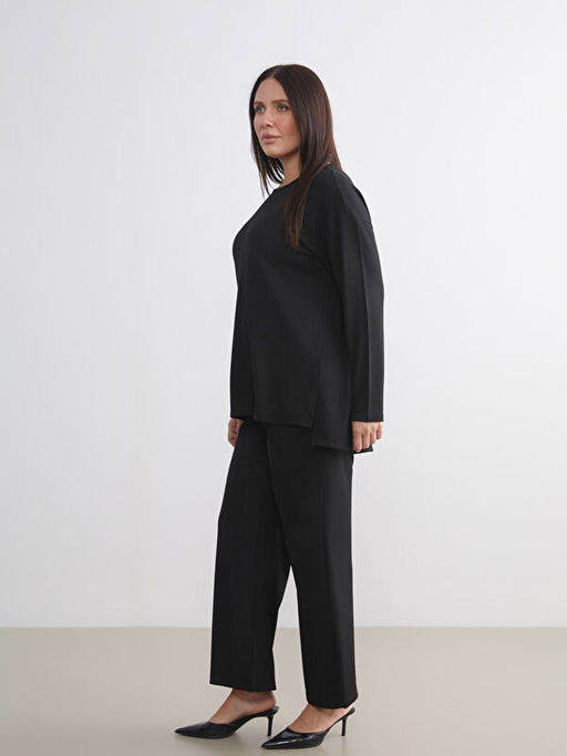 Beli Lastikli Geni? Pa?a Kad?n Pantolon