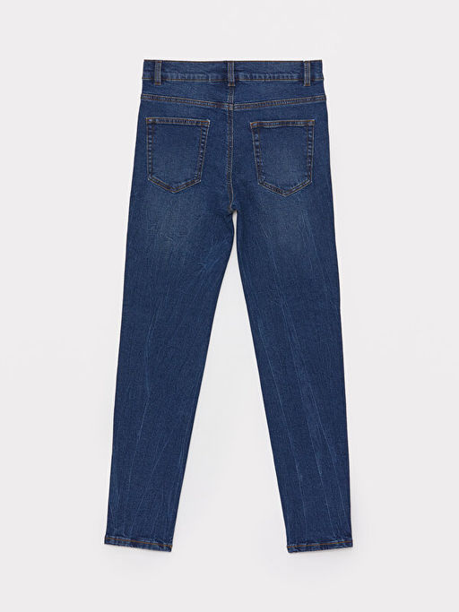 Super Skinny Fit Y?rt?k Detayl? Erkek ?ocuk Jean Pantolon - Waikiki фото 2