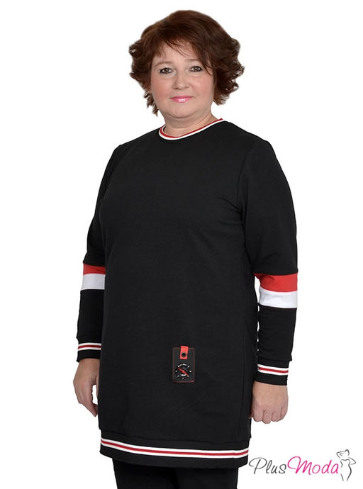 Туника Модель №727 размеры 44-84 - Plusmoda фото 3