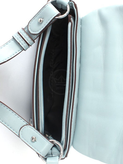 Сумка женская искусственная кожа UMUP-2023-076, 1отд, плечевой ремень, голубой SALE 258663 - Adelia фото 7