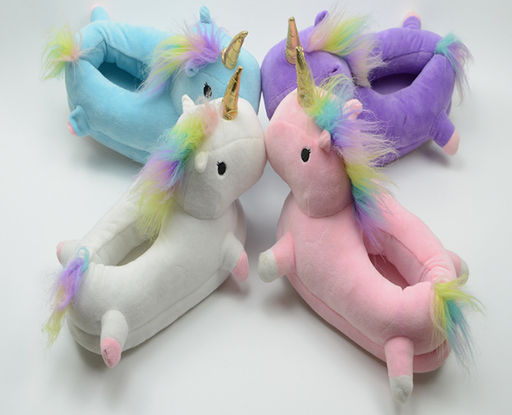 Тапочки домашние Единорожки