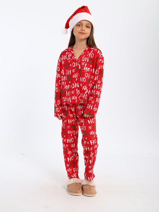 ПЖ062 Пижама Ho-ho-ho - Милаша фото 4