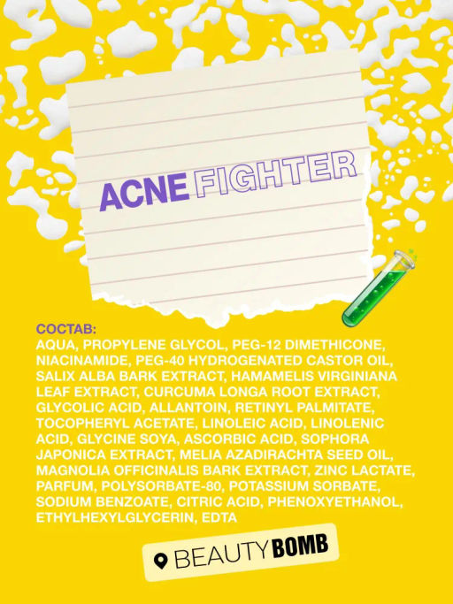 Beauty Bomb Спрей от прыщей ACNE FIGHTER 65 мл  фото 7