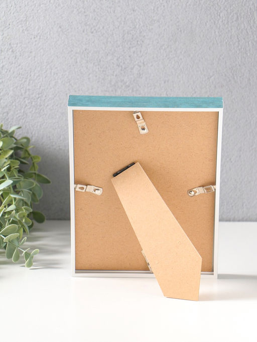 Фоторамка пластик 15х20 см "Данте" голубая лагуна 20,8х15,8х2,5 см