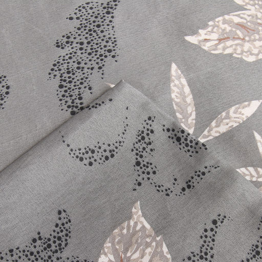 Постельное бельё 1,5сп Экономь и Я Leaf fall, 143х215см, 145х214см, 50х70см-1шт, микрофибра, 60г/м2  фото 4