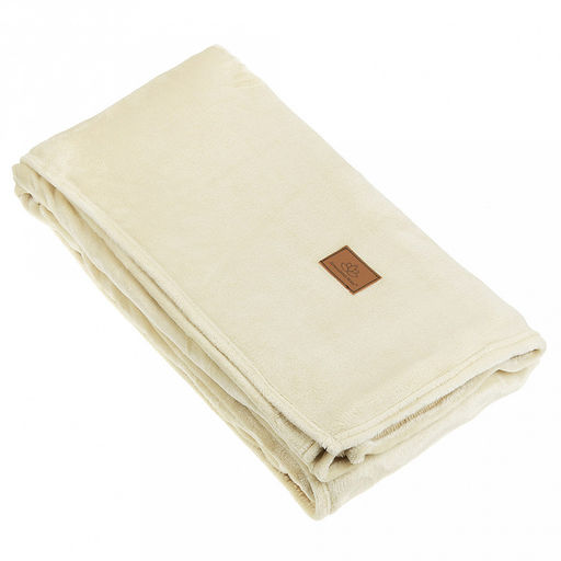 Плед/покрывало 150х200см "Песчаное облако", велсофт "Virginia" набивной, полиэстер 100%, плотность 260г/м2, упаковка: 16х33см пояс бумажный, "Домашняя мода" (Россия)