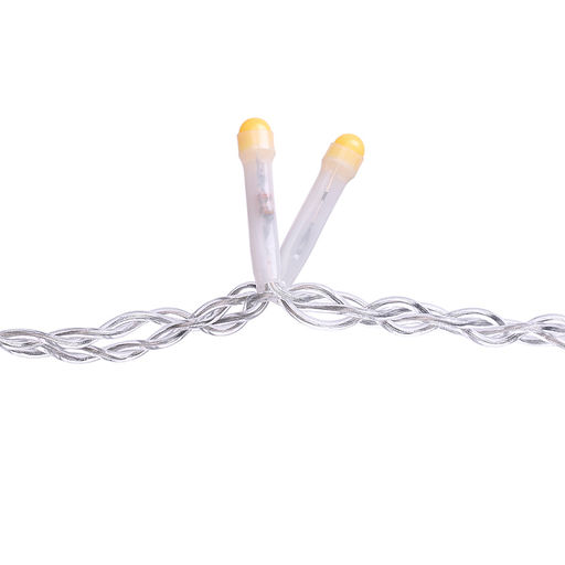 Электрогирлянда интерьерная "Звёздочки" теплый