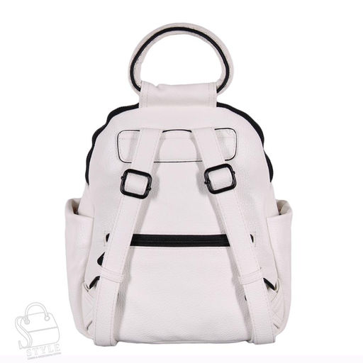 Рюкзак женский 670102 white Velina Fabbiano-Safenta/30 в Новосибирске