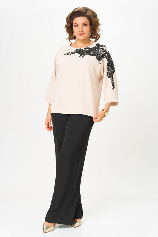 Костюм Rumoda 2278 бежевый, черный