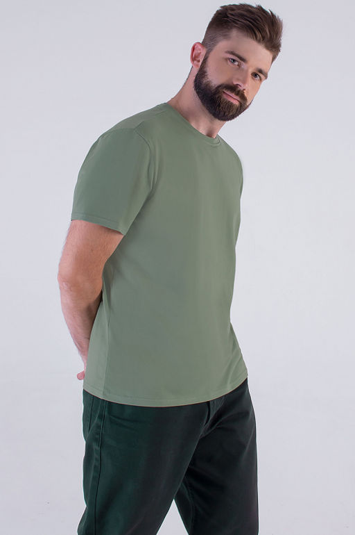 Арт. 67114/1 Футболка мужская 48-58 (6 шт) Цвет:олива - Идеал фото 9