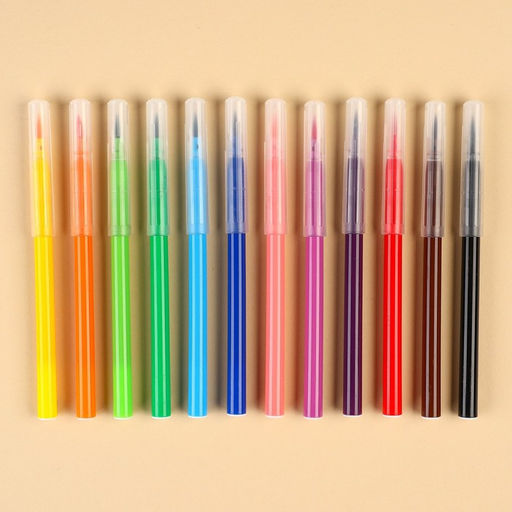 Фломастеры с кистью, 12 цветов, Коты аристократы - Disney фото 3