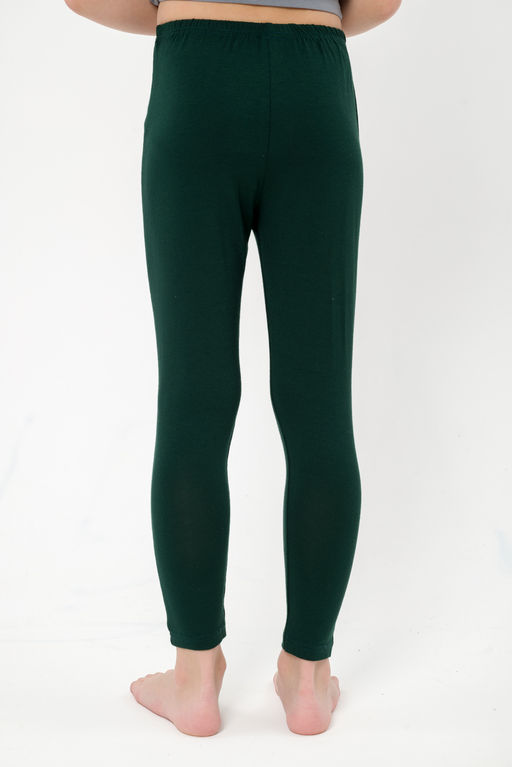 Легинсы детские из вискозы зеленый - Амадэль фото 3