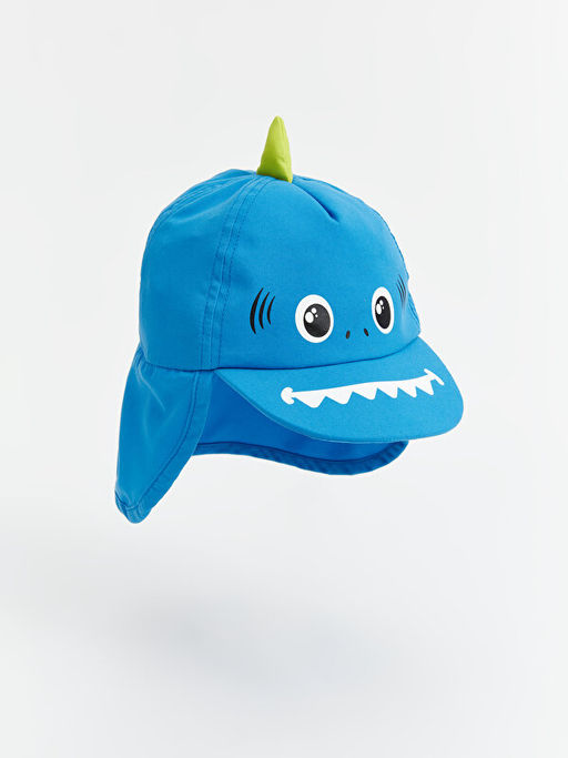 Bask?l? Erkek Bebek Kep ?apka - Waikiki фото 2