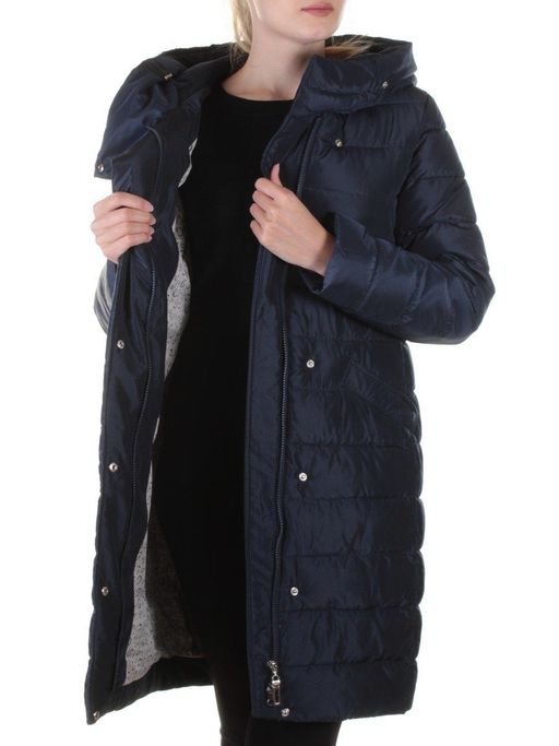 803 DK. BLUE Пальто зимнее облегченное Art Canary (150 гр. холлофайбер)