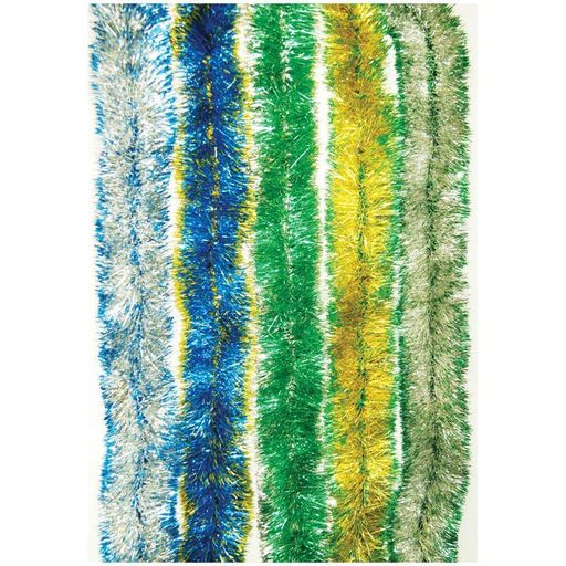 Мишура "Норка 3" с цвет.кончиками 2м*10см (Г-228) Россия