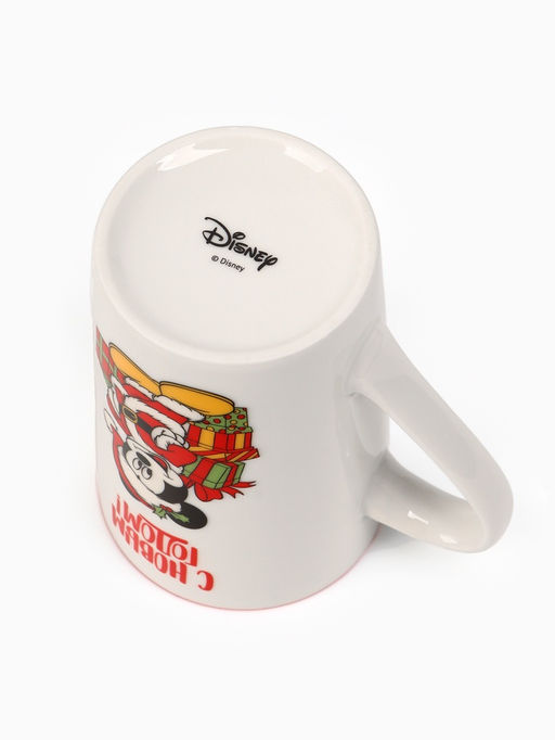 Кружка керамическая новогодняя, 385 мл, Микки Маус
