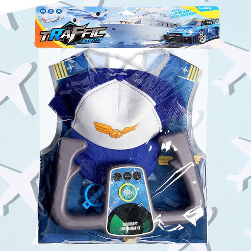 Набор пилота Лётчик, с текстильным жилетом, 4 предмета - Simaland фото 9