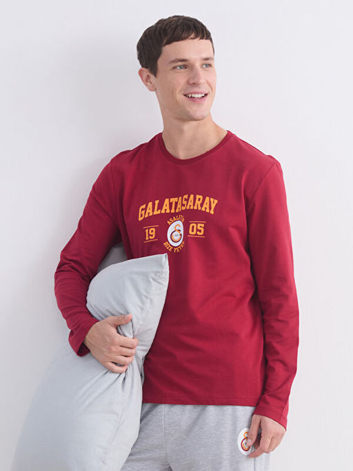 Пижамный комплект мужской с принтом Galatasaray
