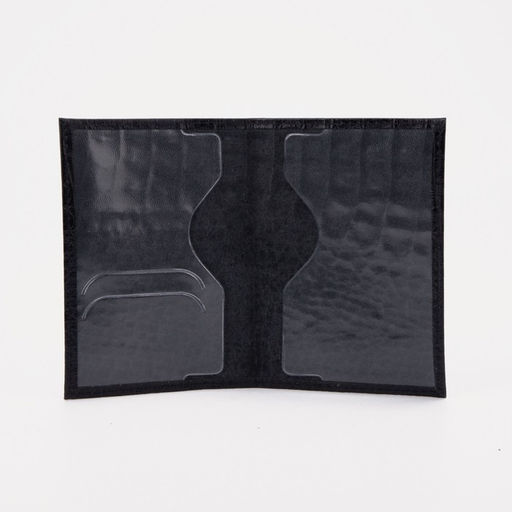 Обложка для паспорта, чёрная