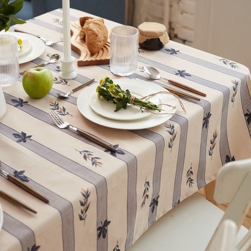 Скатерть Этель Leaves 149х250см, 100% хл, репс 220 г/м2  фото 4