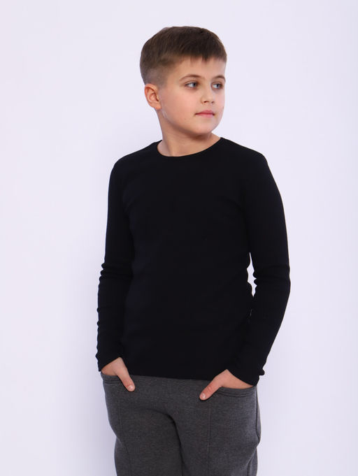 ДЖ056 Джемпер Школа 2 (черный) - Милаша фото 6