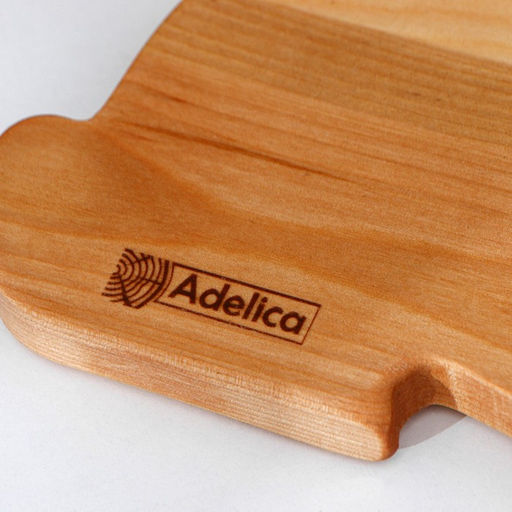Пасхальный набор Adelica, менажница заяц, подставка для яиц 8 ячеек, d=20×1.8 см, термонаклейки 7 шт., дерево берёза