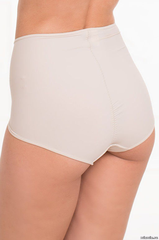 Корректирующие трусы Mia Mella средней плотности с высокой талией хлопковой ластовицей - Miamella фото 3