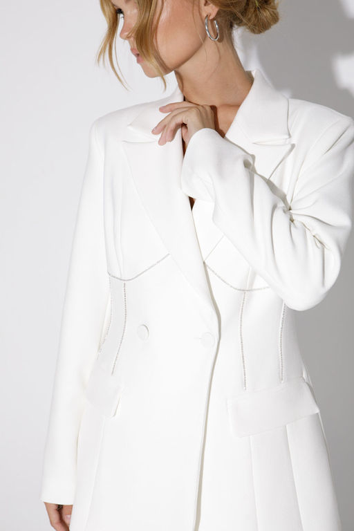 Жакет Pirs 4919 молочный  фото 3