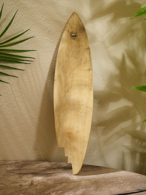 Панно «Доска для сёрфа Land Shark», дерево, 40×11 см
