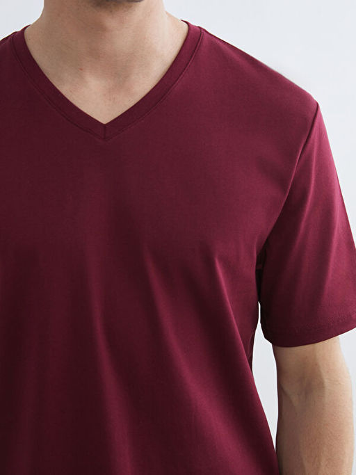 V Yaka Penye Erkek Ti??rt