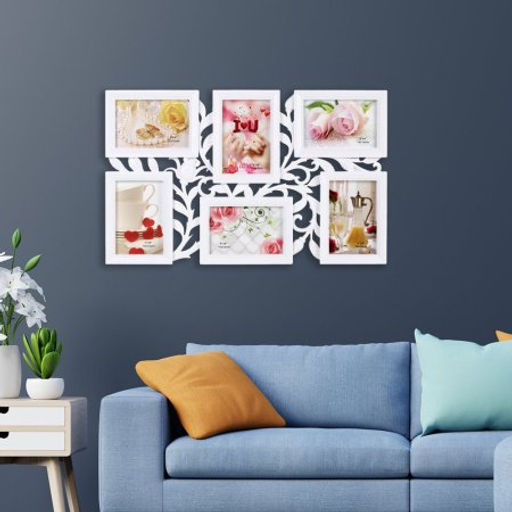 Фоторамка коллаж 52x32 см / F-01 /уп 24/ 6 фото - Галеонтрейд фото 2