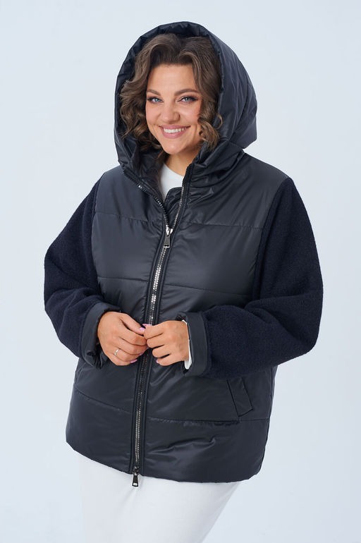 Куртка Diamant 1914-Р беж-какао фото 150