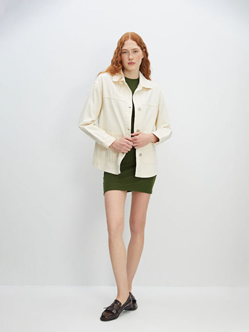 Oversize Kad?n G?mlek Ceket