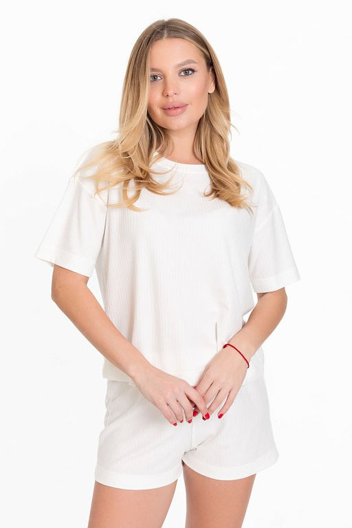 Пижама М324279а молочный