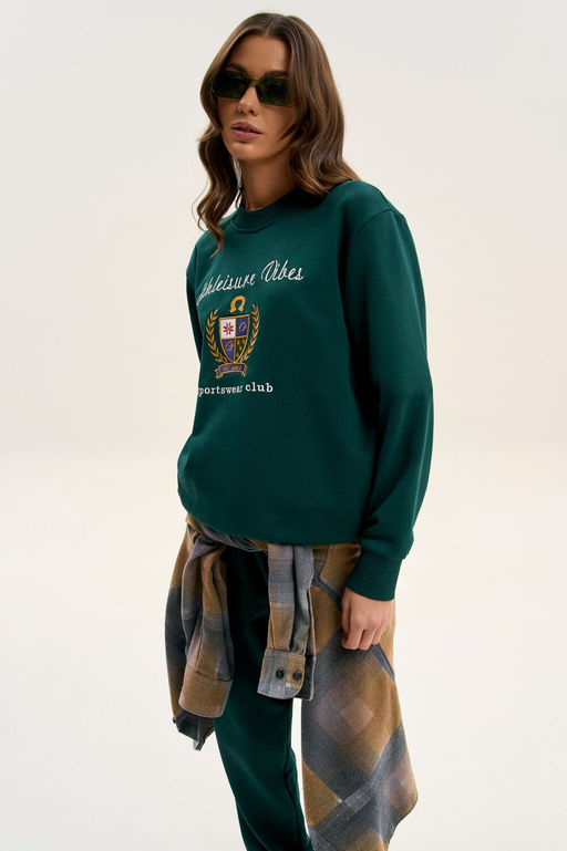 Джемпер GO F4107E/25-02.170-176 изумруд фото 3